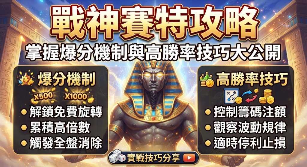 掌握爆分機制與高勝率技巧大公開 掌握爆分機制與高勝率技巧大公開